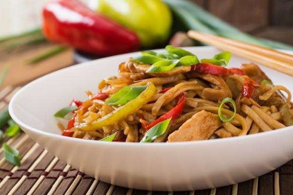 Schezwan Egg Noodles